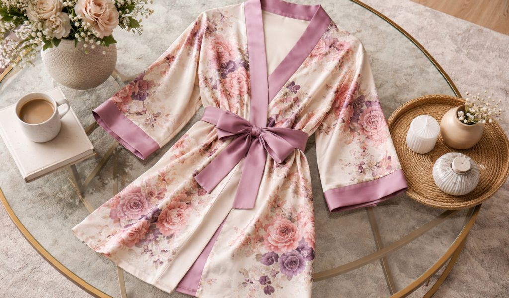 Adoptez le kimono en soie la touche d'élégance intemporelle
